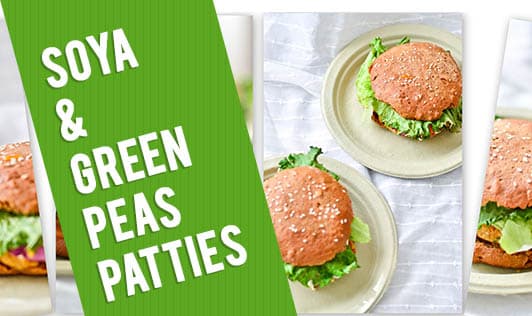 Soya & Green Peas Patties