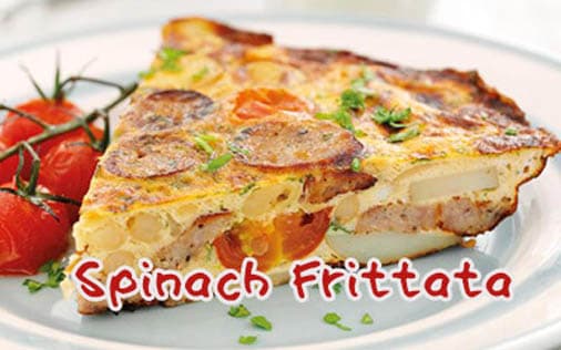 Spinach Frittata Recipe