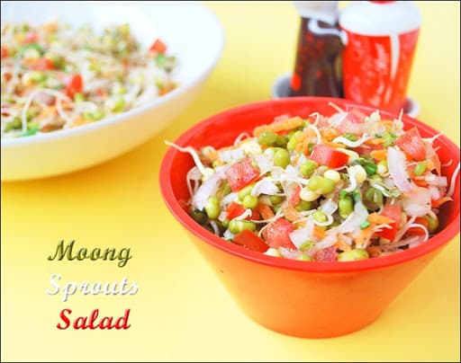 Sprouted Moong Salad