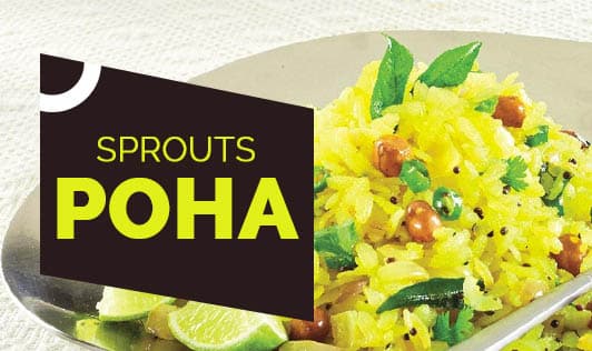 Sprouts Poha