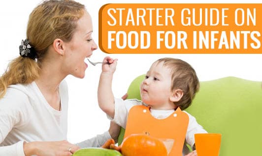 Starter guide on food for infants