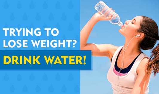 Trying To Lose Weight? Drink Water!