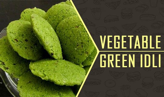 VEGETABLE GREEN IDLI