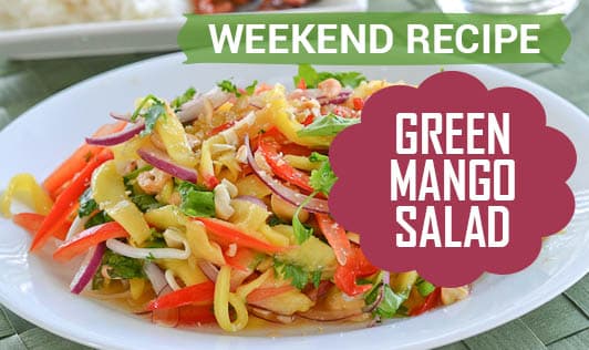Weekend Recipe - Green Mango Salad