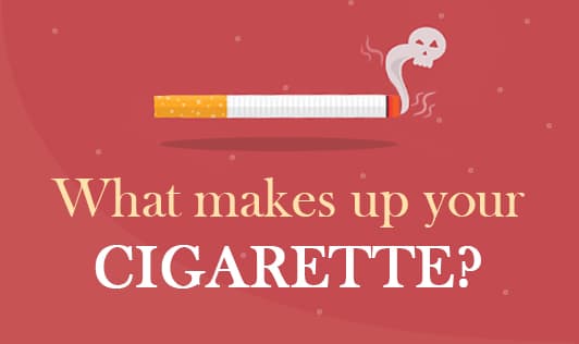 What makes up your cigarette?