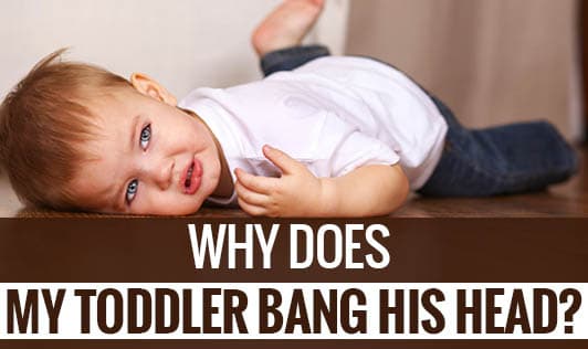 Why does my toddler bang his head?