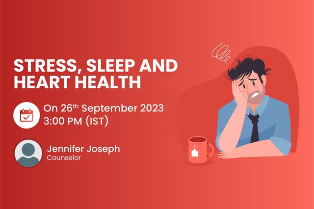 Stress, Sleep and Heart Health