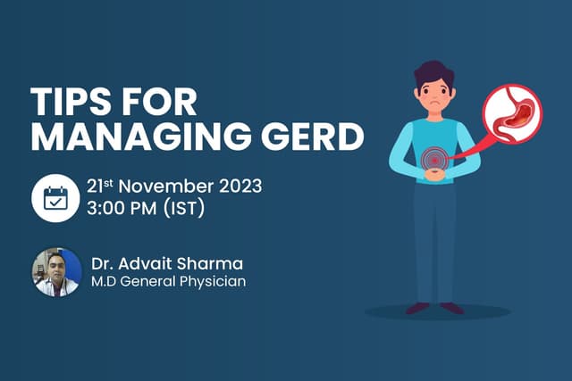 Tips for Managing GERD