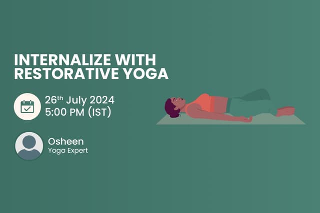 Internalize With Restorative Yoga 