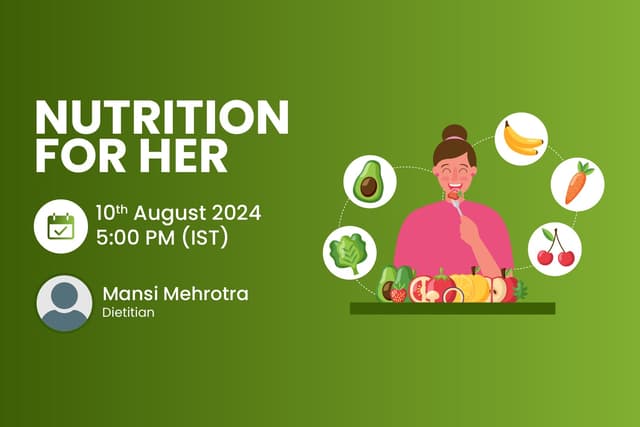Nutrition for her