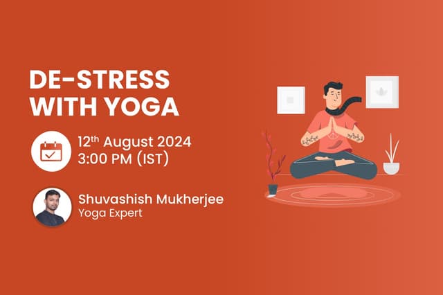De-stress with Yoga