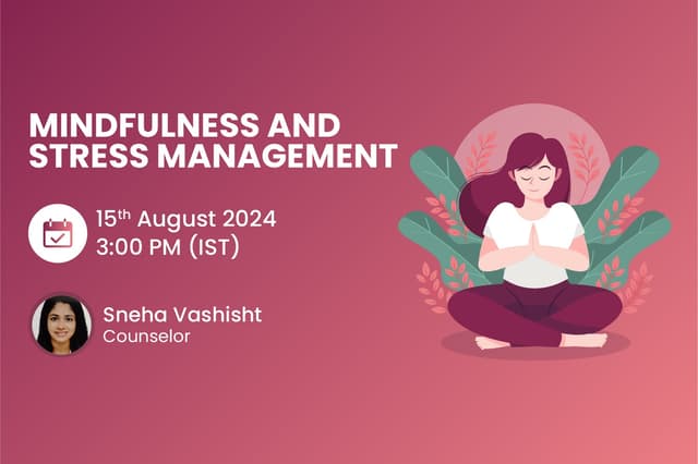 Mindfulness & Stress Management