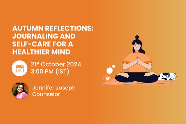 Autumn Reflections: Journaling and Self-Care for a Healthier Mind