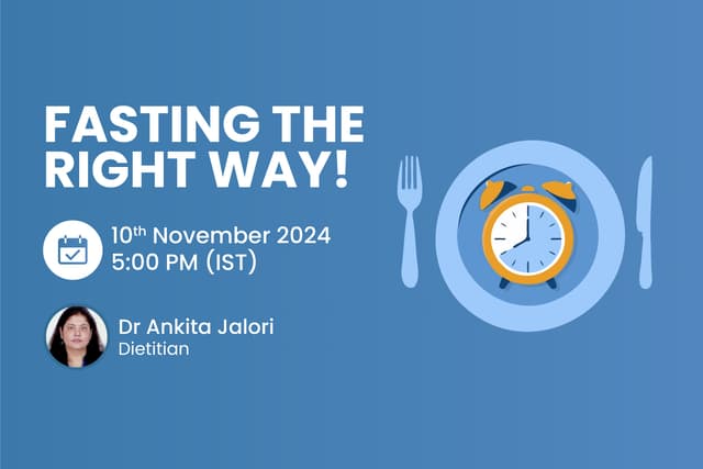 Fasting the Right Way
