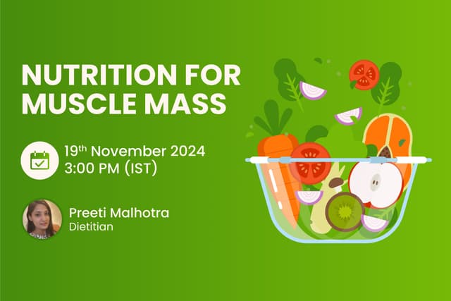 Nutrition For Muscle Mass