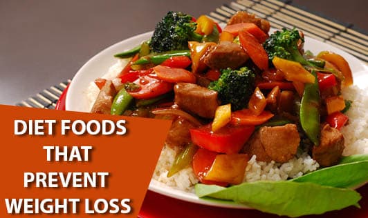 Diet foods that prevent weight loss