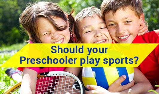 Should your preschooler play sports?