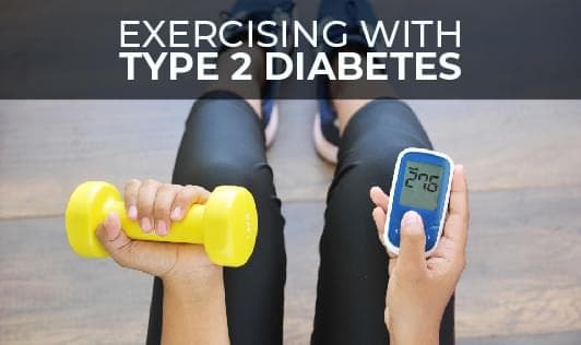 Exercising with type 2 diabetes